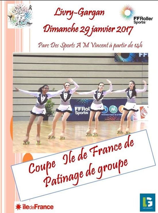 Coupe de France de patinage de groupe 2017 à Livry-Gargan (93)