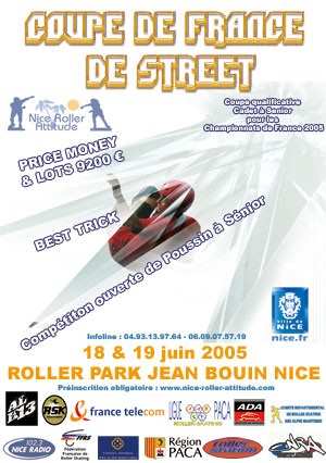 Coupe de France de roller street 2005 à Nice (06)
