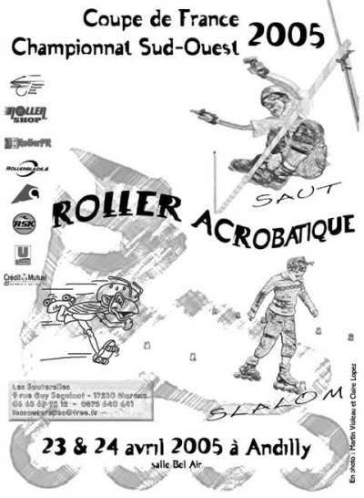 coupe france sud ouest roller acrobatique 2005