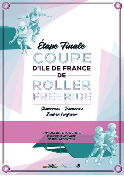 Coupe d’Ile-de-France de roller freeride 2020 à Argenteuil (95) – annulée