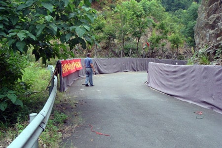 Préparation de la piste