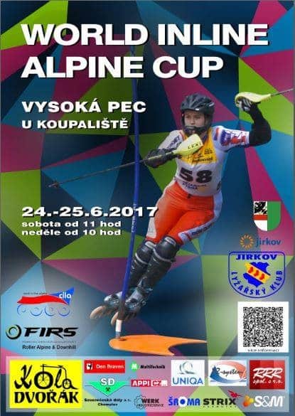 3ème étape de la Coupe du Monde Inline Alpine 2017 à Jirkov (République Tchèque)