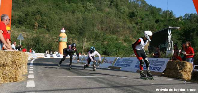 Arrivée du border-cross hommes