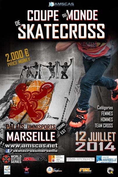 World Skate Cross Series à Marseille (France)