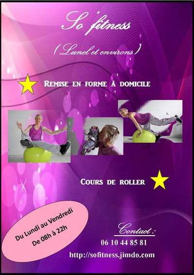 Cours de roller et de remise en forme dans l’Hérault (34)