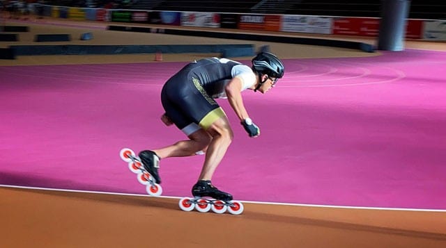L’Allemand Felix Rijhnen s’attaque au record du monde de l’heure en roller