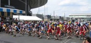 Course de la Cité 2017 en roller à Saint-Denis (93)