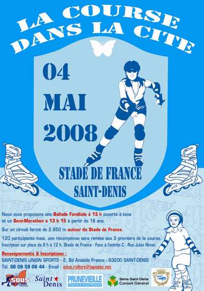 Rando-course 2008 autour du Stade De France (93)