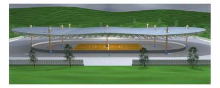 Projet de couverture de piste à Valence d’Agen