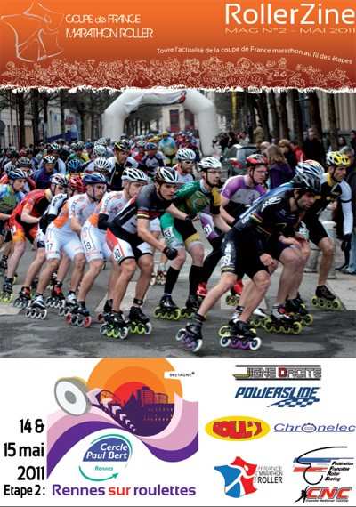 couverture rollerzine n2 coupe france marathon mai 2011