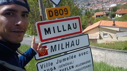 David : un raid roller de Nîmes à Millau – 165 km en 2 jours…