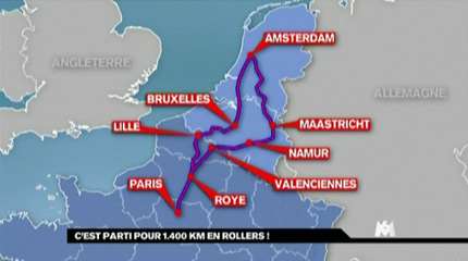 Cap Schengen : 1400 km en 13 jours