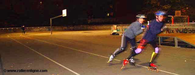 Piste de roller course de Davout à Paris (75) Piste de roller course de Davout à Paris (75)