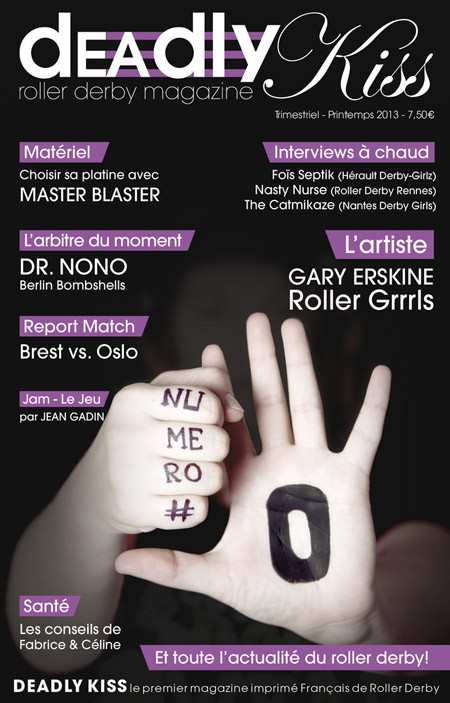 Deadly Kiss : un nouveau magazine de roller-derby voit le jour