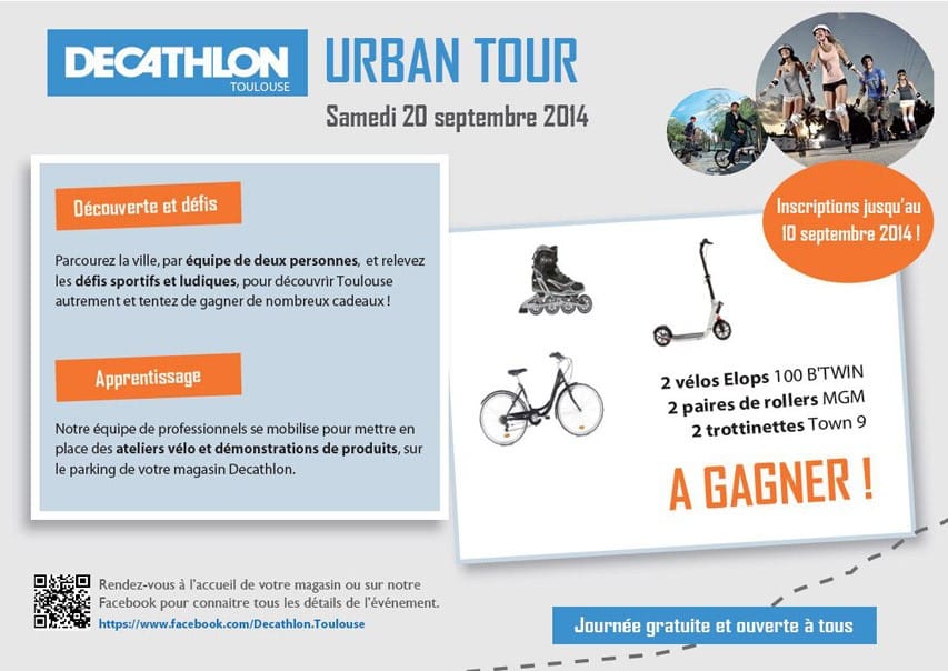 Décathlon Urban Tour 2014 à Toulouse (31)