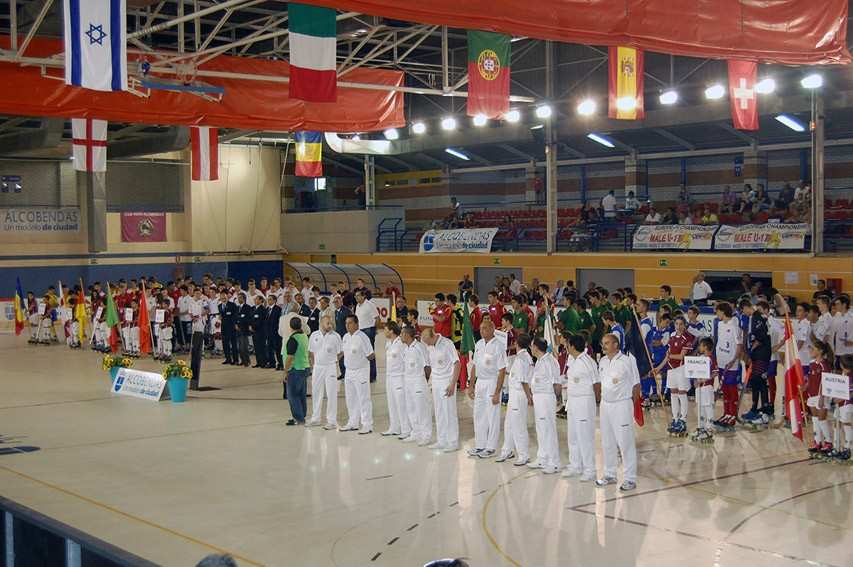 Europameisterschaft 2013 Rink-Hockey U17: die israelische Mannschaft
