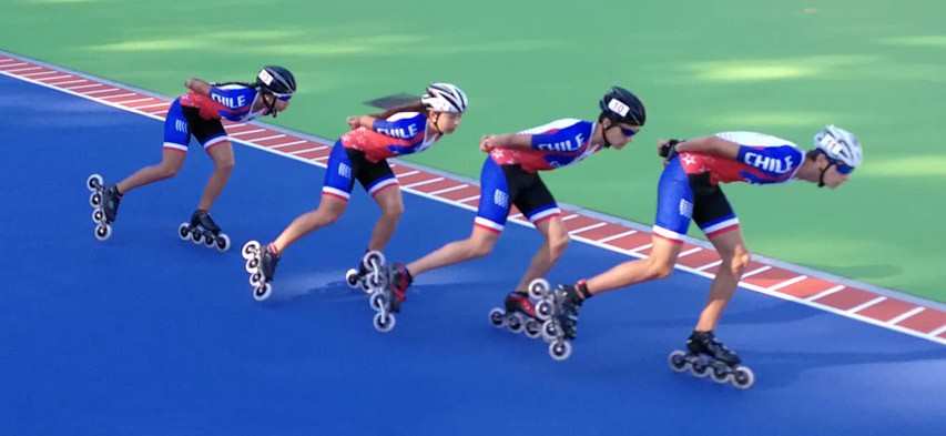 Le Chili engage 12 patineurs aux mondiaux de roller course 2018