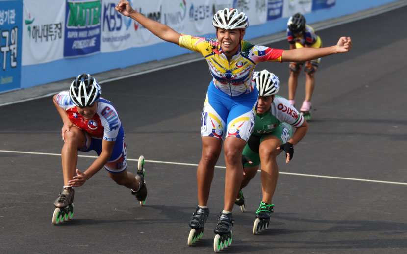 Le délégation du Vénézuéla aux championnats du Monde 2011 à Yeosu