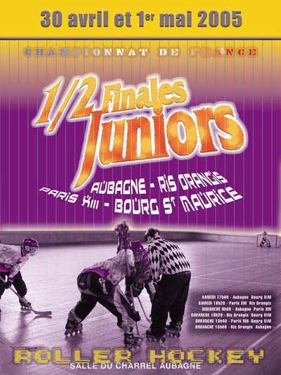 Demi-finale du Championnat de France Juniors roller hockey 2005