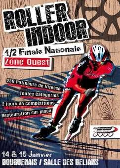 Résultat de la 1/2 finale Nationale France Indoor zone ouest (44)