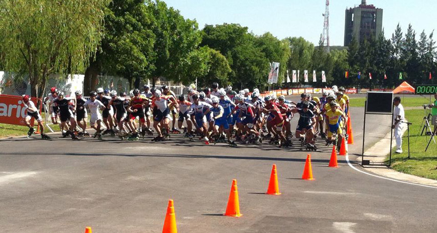 Départ du marathon juniors hommes