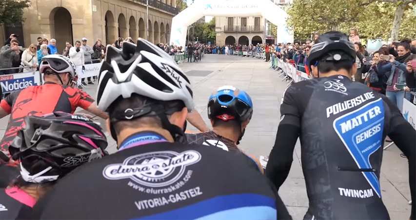 Le marathon roller de Pamplona &#8211; Puente la Reina 2017 à travers les yeux de Pascal Briand