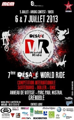 Désaxé World Ride à Grenoble (38)