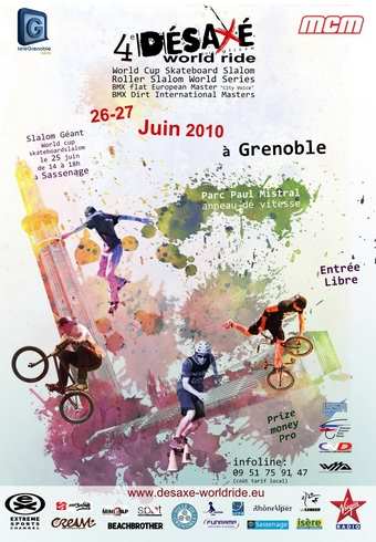 Désaxé World Ride 2010 à Grenoble (38)