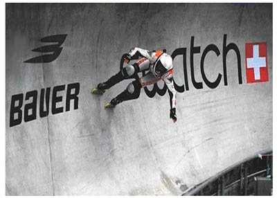 descente de piste de Bobsleigh