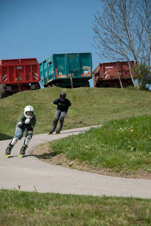 Epingle dans la descente d'Yzeron