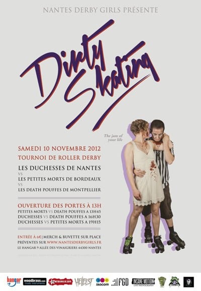 Tournoi de roller-derby 2012 à Nantes (44)