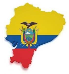 drapeau equateur carte