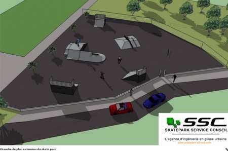 Spot : extension du park de Lambesc (13)