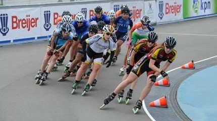 elimination junior femmes piste championnat europe roller course 2013 small