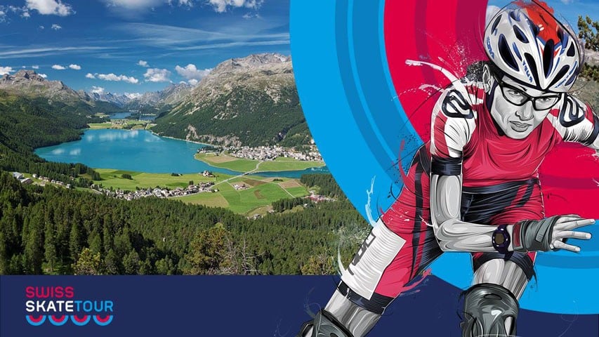 Championnat d’Europe Master de marathon roller 2017 à Engadin / Saint-Moritz (Suisse)