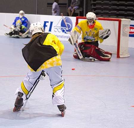 Mondial roller-hockey 2014 : galerie photo des seniors dames canadiennes