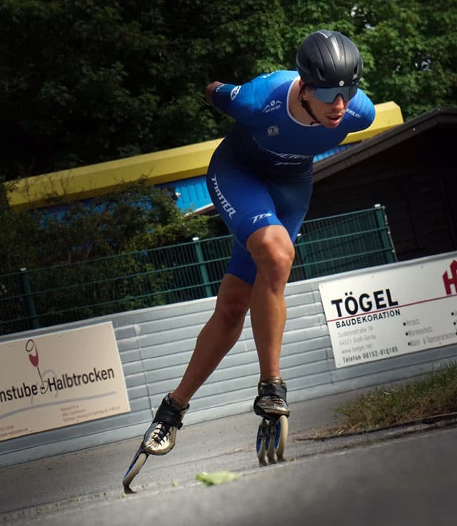 Entraînement de Felix Rijhnen à Gross-Gerau