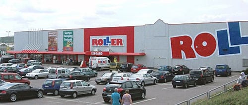 Le roller dans les magasins