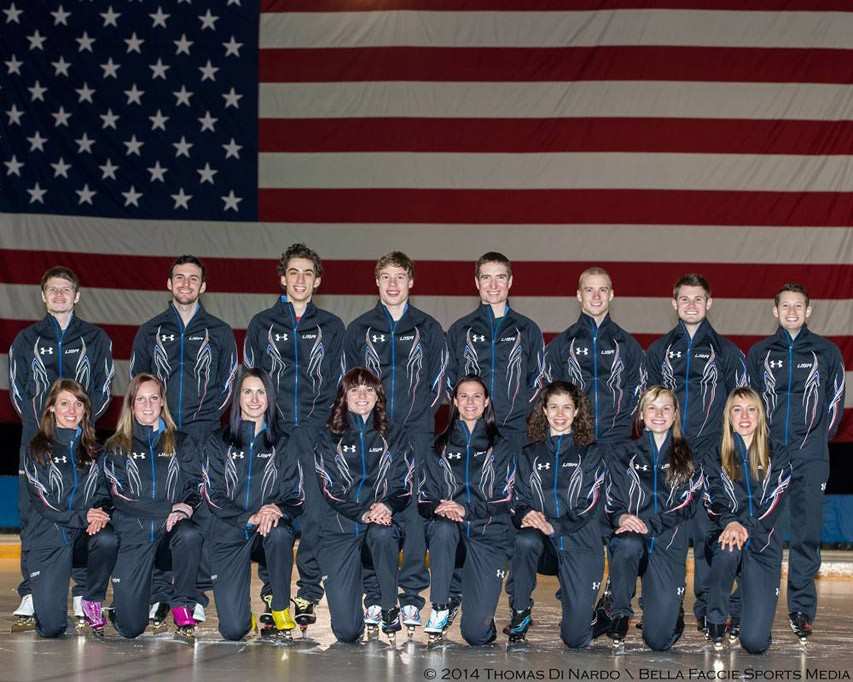 equipe americaine longue piste jeux olympiques 2014