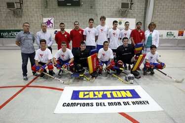 equipe andorre u17 rink hockey 2014
