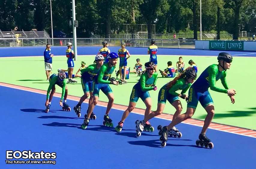 Le Brésil sur la ligne de départ des Championnats du Monde roller course 2018