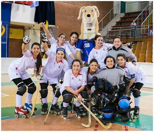 equipe chili dames rink hockey 2014