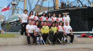 equipe dames chili rink hockey 2016