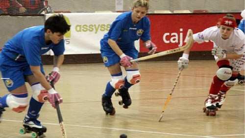 L&rsquo;équipe dames de rink hockey d&rsquo;Italie 2015 en route pour Matera