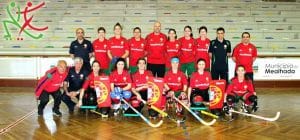 equipe dames rink hockey portugal 2016