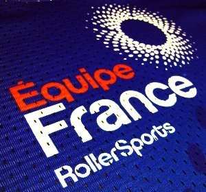 L&rsquo;équipe de France au championnat d&rsquo;Europe roller course 2008