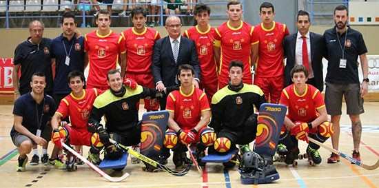 equipe espagne rink hockey u20 2015