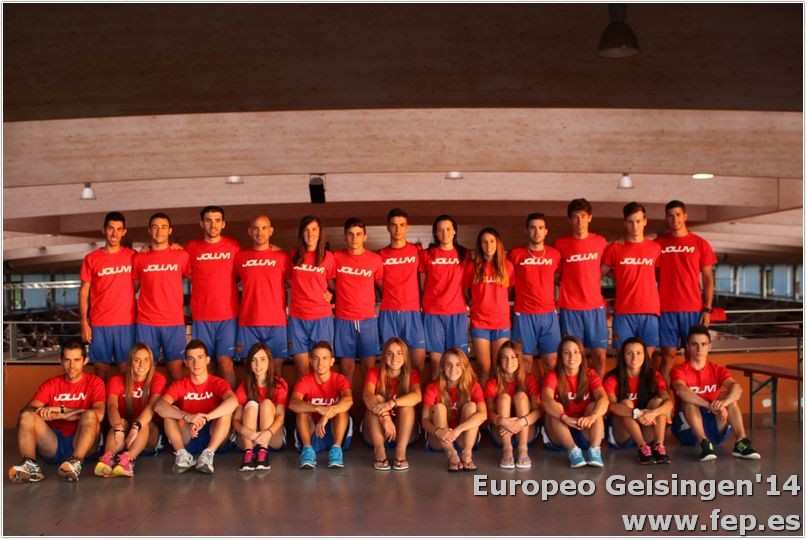 equipe espagne roller course euro 2014