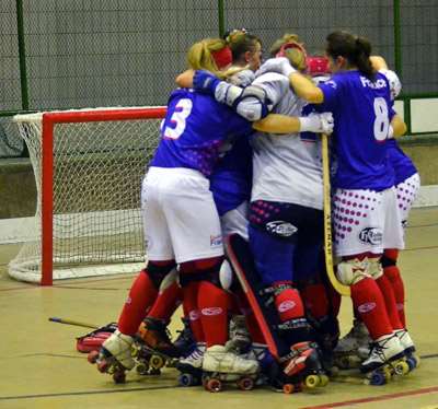 Les françaises, championnes du monde de rink-hockey 2013