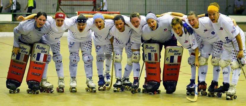 equipe france feminine rink hockey en finale mondial 2012